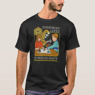 Dungeon Father Rpg Role Playing Game Gamer Dice D2 T-Shirt