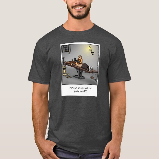 Dungeon Humour "Potty Mouth" Tee Shirt (Front)