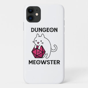 Dungeon Meowster Cat Funny Case-Mate iPhone Case