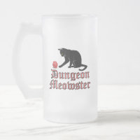 Dungeon Meowster Funny RPG Cat with Dice