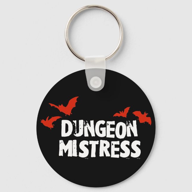 Dungeon Mistress Key Ring (Front)