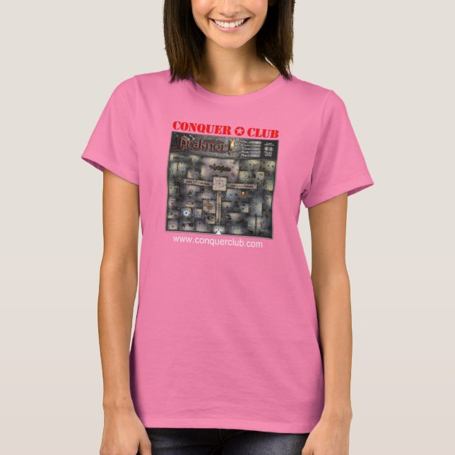 Dungeon of Draknor-L1 Map T-Shirt (Front)