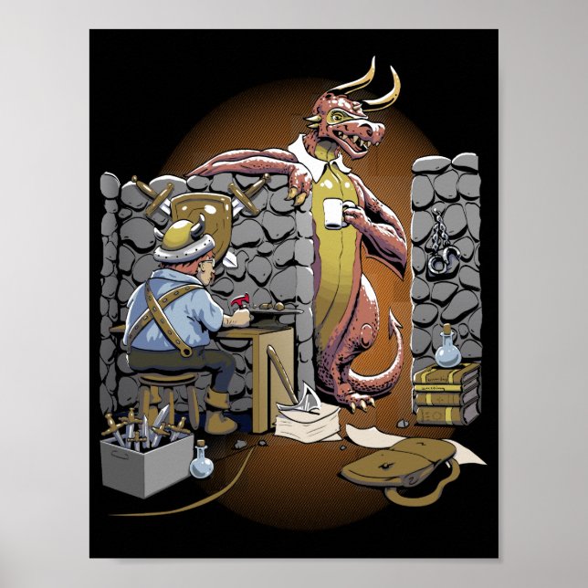 Dungeon Space Poster (Front)