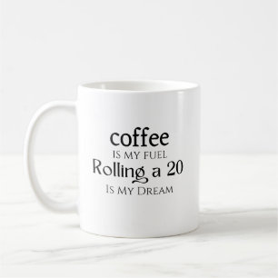 dungeons and dragon coffee dungeon master D&D nerd Mug