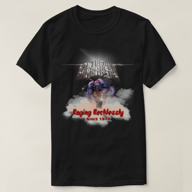 Dungeons and Dragons Binturong Barbarian T-Shirt (Design Front)