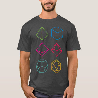Dungeons and Dragons Dice T-Shirt