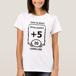 Dungeons and Dragons Intelligence T Shirt