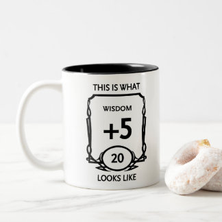 Dungeons and Dragons Wisdom Two-Tone Coffee Mug