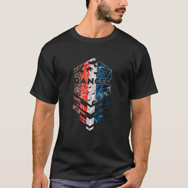 Dungeons D20 Dragons Ranger T-Shirt (Front)