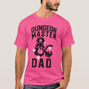 Dungeons Dragons Fathers Day Daddy Dungeon Master T-Shirt