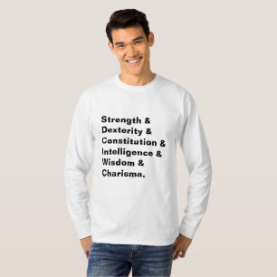 Dungeons Dragons Inspired Words List Men's T-Shirt