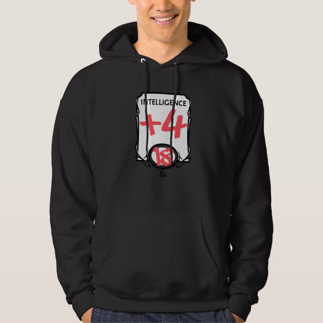 Dungeons & Dragons Intelligence   Hoodie (Front)