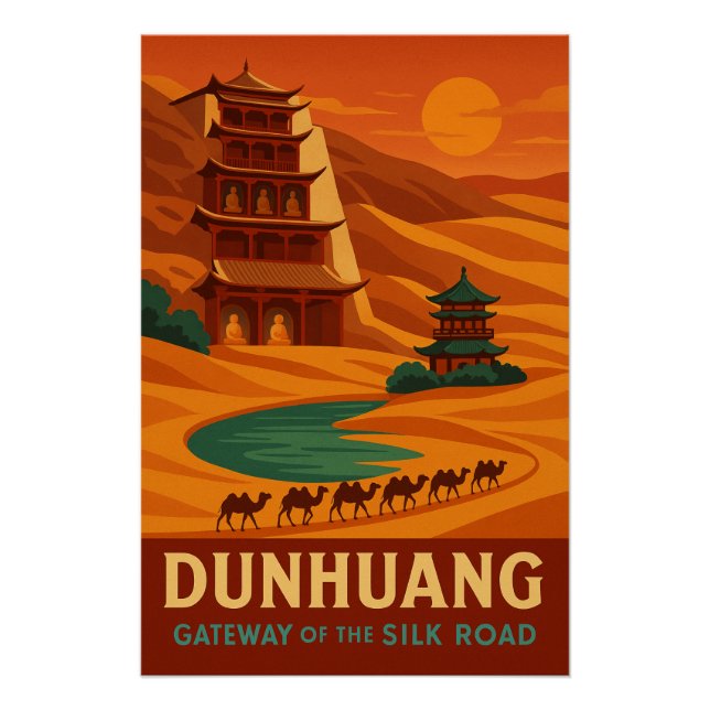Dunhuang – Gateway of the Silk Road Poster (Front)
