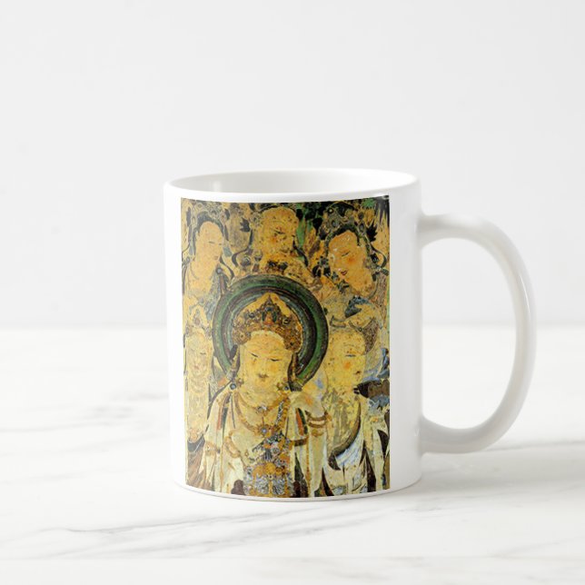 Dunhuang mural painting coffee mug (Right)