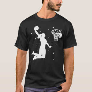 Dunking basketball player basket basketball playe T-Shirt