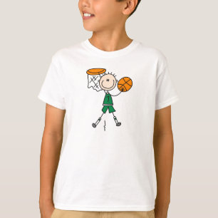 Dunking Boy Basketball Shirt