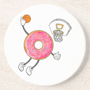 Dunking Doughnut Hole Food Champ Coaster