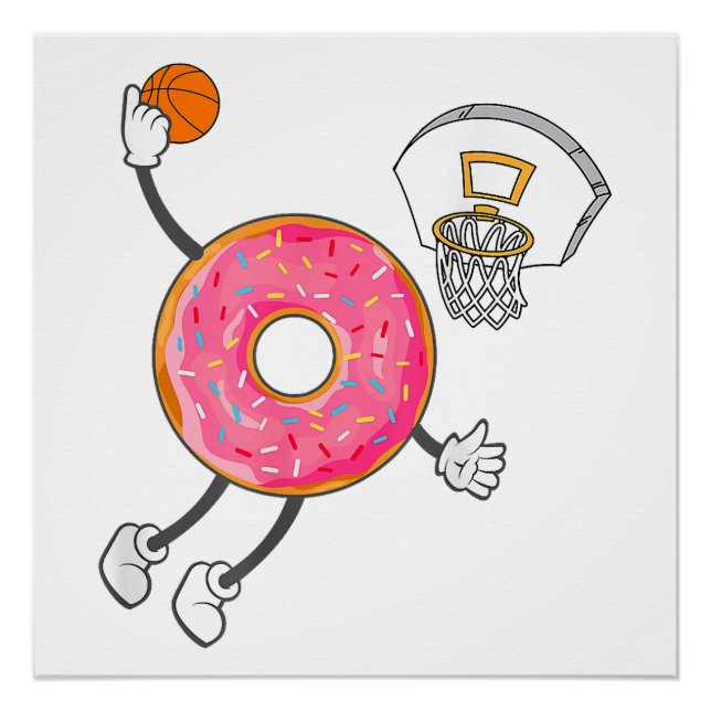 Dunking Doughnut Hole Food Champ Poster (Front)