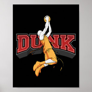 Dunking Dunk Bysketbyll  Poster