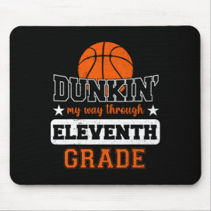 Dunking My Way Through 11th Grade Bysketbyll Byck  Mouse Pad