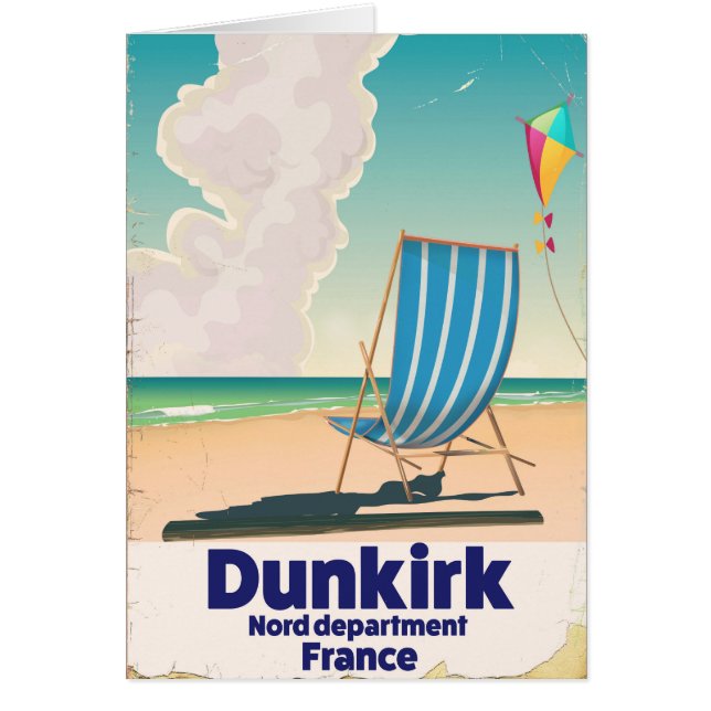 Dunkirk Beach travel poster (Front)