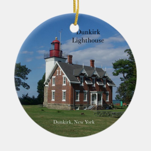 Dunkirk Lighthouse ornament (Front)