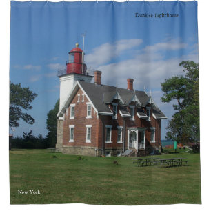 Dunkirk Lighthouse shower curtain