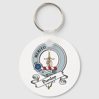 Dunlop Clan Badge Key Ring