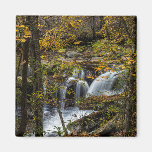 Dunloup Creek Falls   West Virginia Magnet