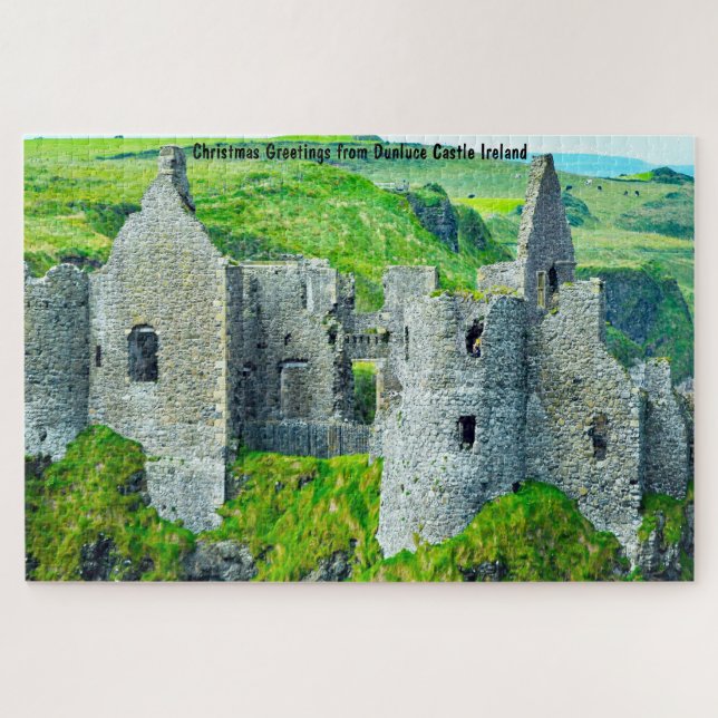 Dunluce Castle Antrim Ireland Jigsaw Puzzle (Horizontal)