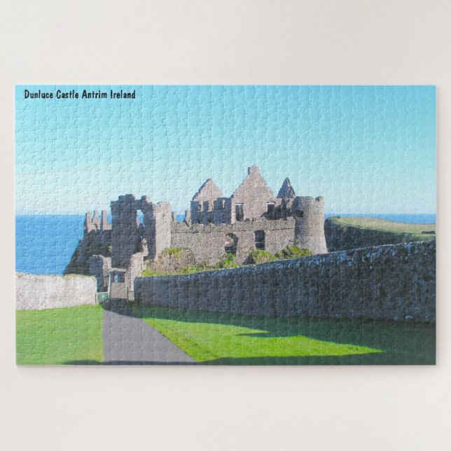 Dunluce Castle Antrim Ireland Jigsaw Puzzle (Horizontal)