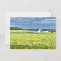 Dunn County, Wisconsin Farm Scene