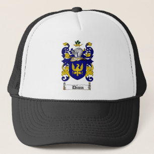 DUNN FAMILY CREST - DUNN COAT OF ARMS TRUCKER HAT