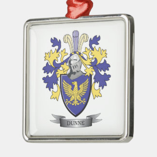 Dunne Coat of Arms Metal Tree Decoration