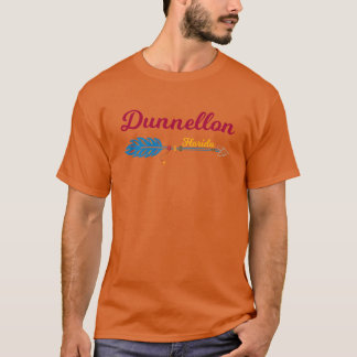 Dunnellon Florida Featuring Arrow with Feather Ove T-Shirt