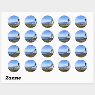 Dunnet Head, Scotland, Classic Round Sticker
