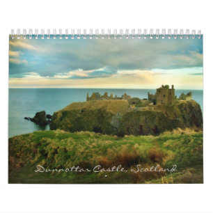 Dunnottar Castle, Scotland Calendar