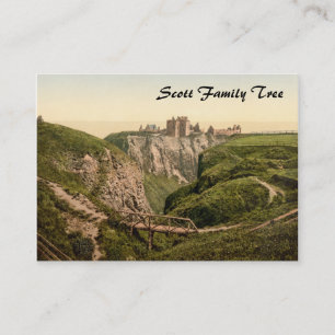 Dunottar Castle, Stonehaven, Scotland Business Card