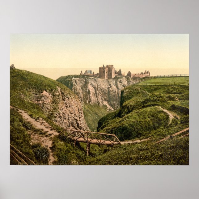 Dunottar Castle, Stonehaven, Scotland Poster (Front)