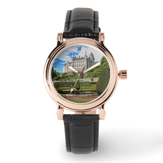 Dunrobin castle architecture photo watch (Front)