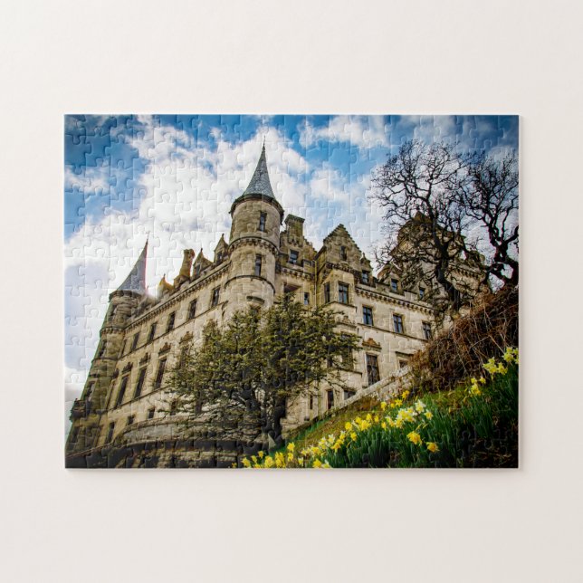 Dunrobin Castle. Scotland Jigsaw Puzzle (Horizontal)