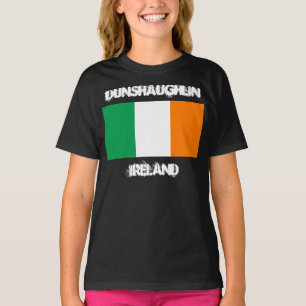 Dunshaughlin, Ireland with Irish flag T-Shirt