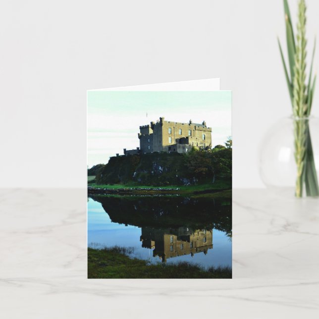 Dunvegan Castle on Skye Card (Front)