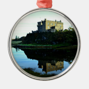 Dunvegan Castle on Skye Metal Tree Decoration