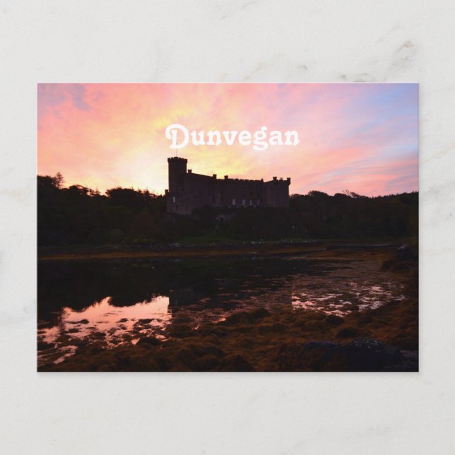 Dunvegan Castle Postcard (Front)