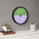DUO 2024 CLOCK<br><div class="desc">Two colors in contemporary color combinations. Pistachio and lavender.</div>