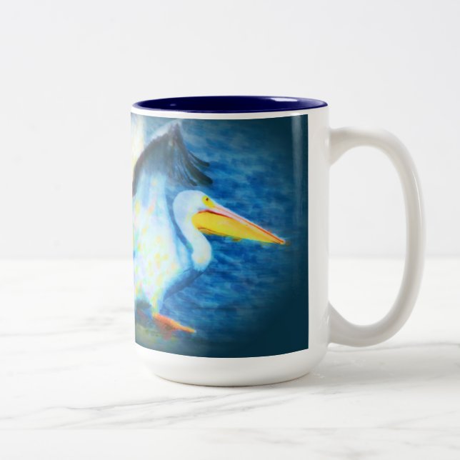 duo pelicans 19r mug (Right)
