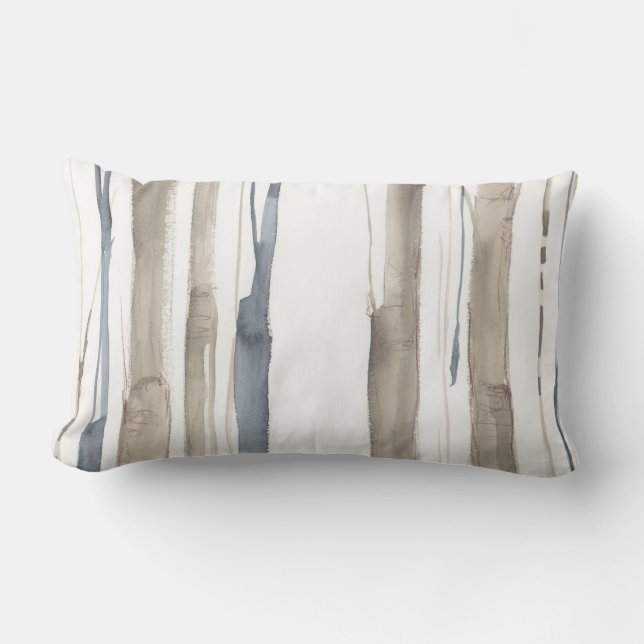 Duo Tone Trees II Lumbar Cushion (Front)