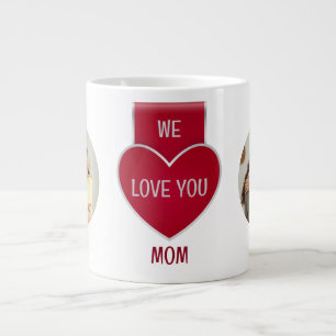 Duo We Love You Mum Jumbo Mug