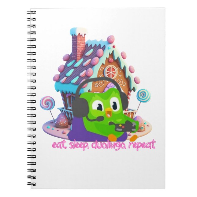 duolingo notebook (Front)